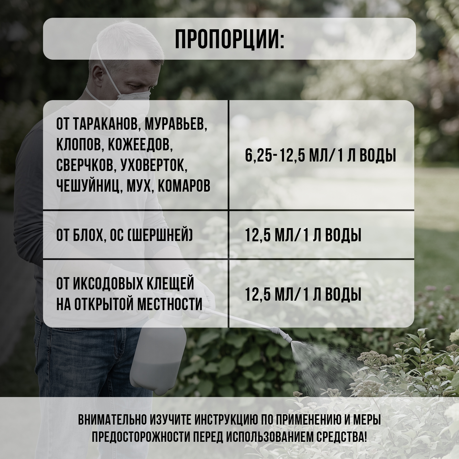 Агран эффективное средство RASTVOR от тараканов блох клопов 50 мл - фото 5