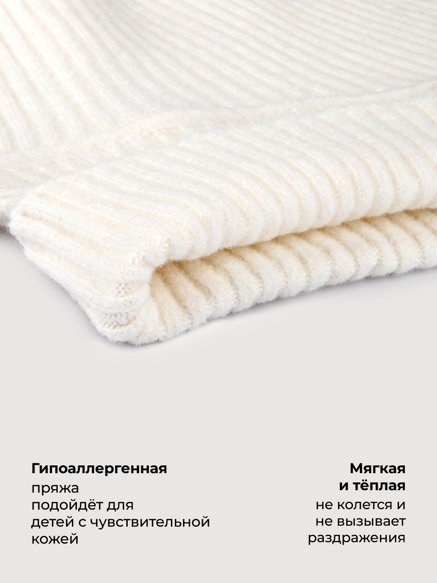 Манишка NIKASTYLE 17з52426 молоко - фото 4