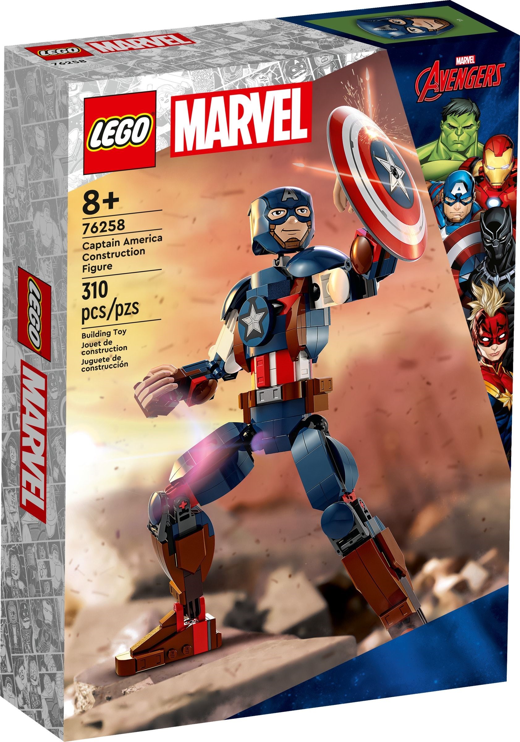 Конструктор LEGO Marvel Super Heroes 76258 310 дет. - фото 1