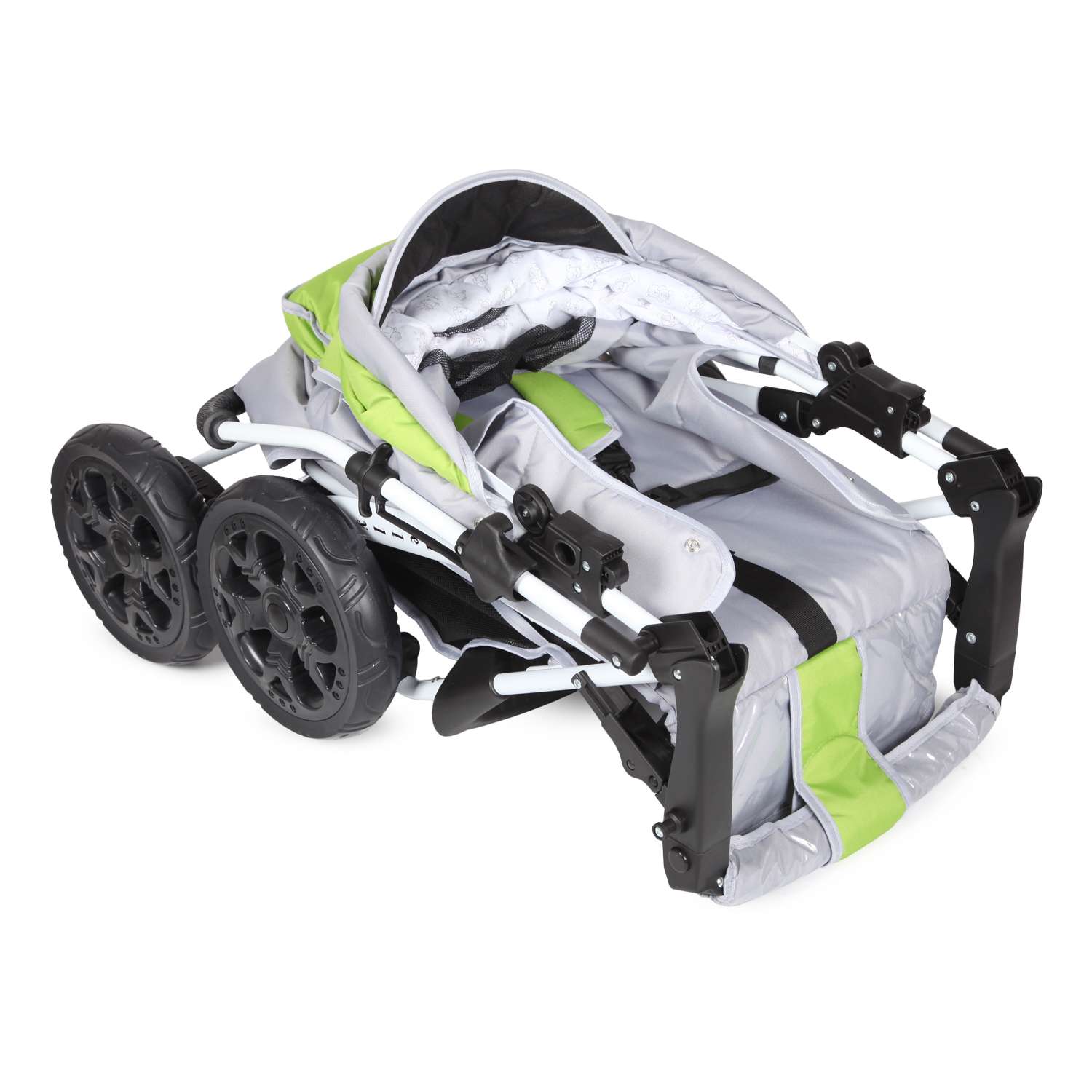 Коляска трансформер Babyton Grey-Green - фото 10