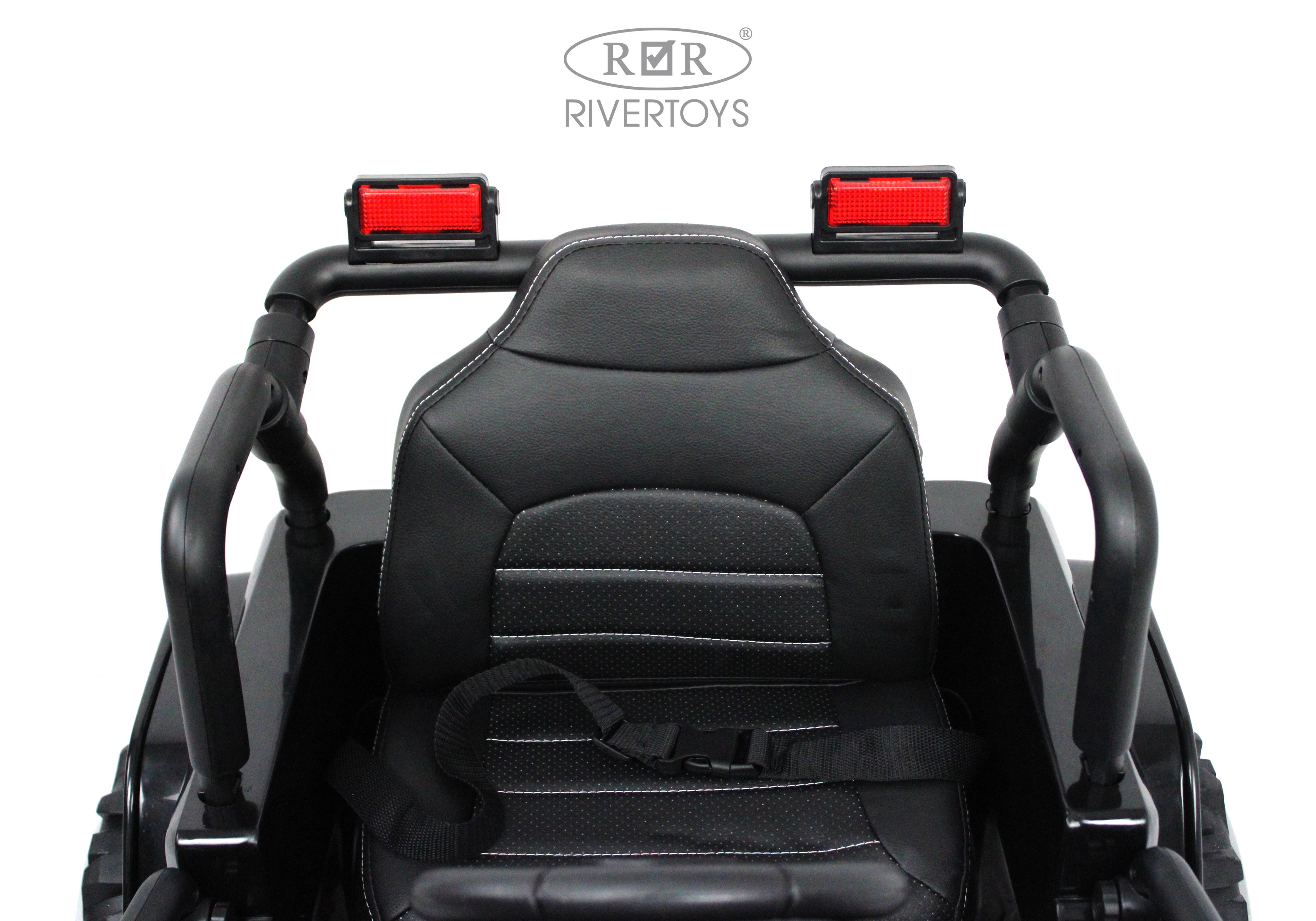 Электромобиль RIVERTOYS T222TT-4WD-BLACK С пультом ДУ - фото 28