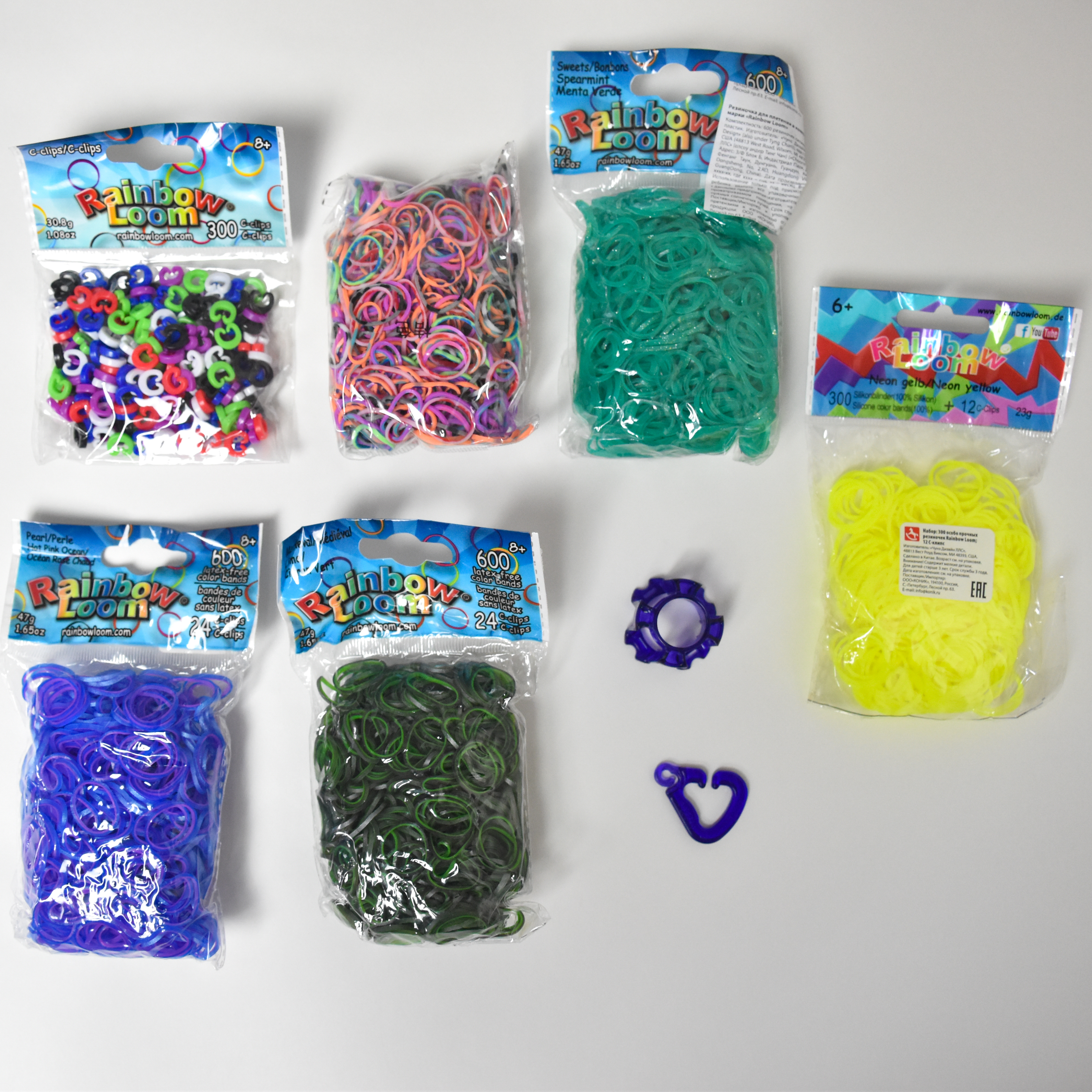 Резинки для плетения RAINBOW LOOM R0040BN - фото 3