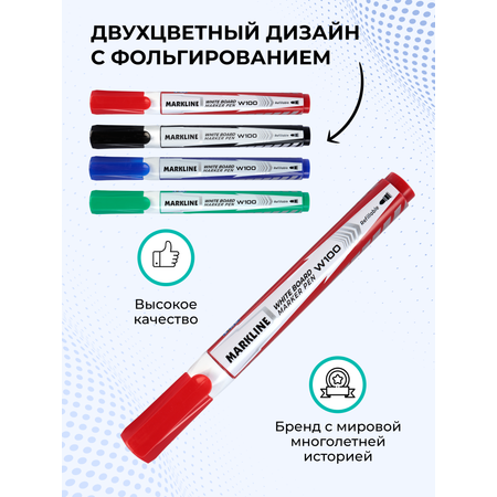 Маркеры LINC 4 цв.