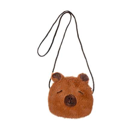 Сумочка пушистая Mazari Capybara 15*14см
