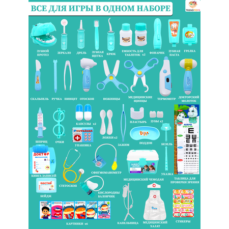 Игрушка TrendToys Доктор (инструменты)