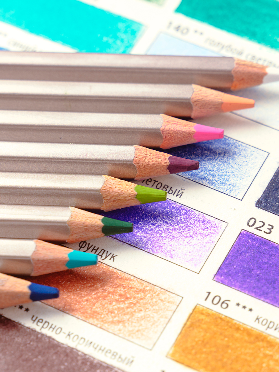 Карандаши цветные Малевичъ 30 шт. - фото 9
