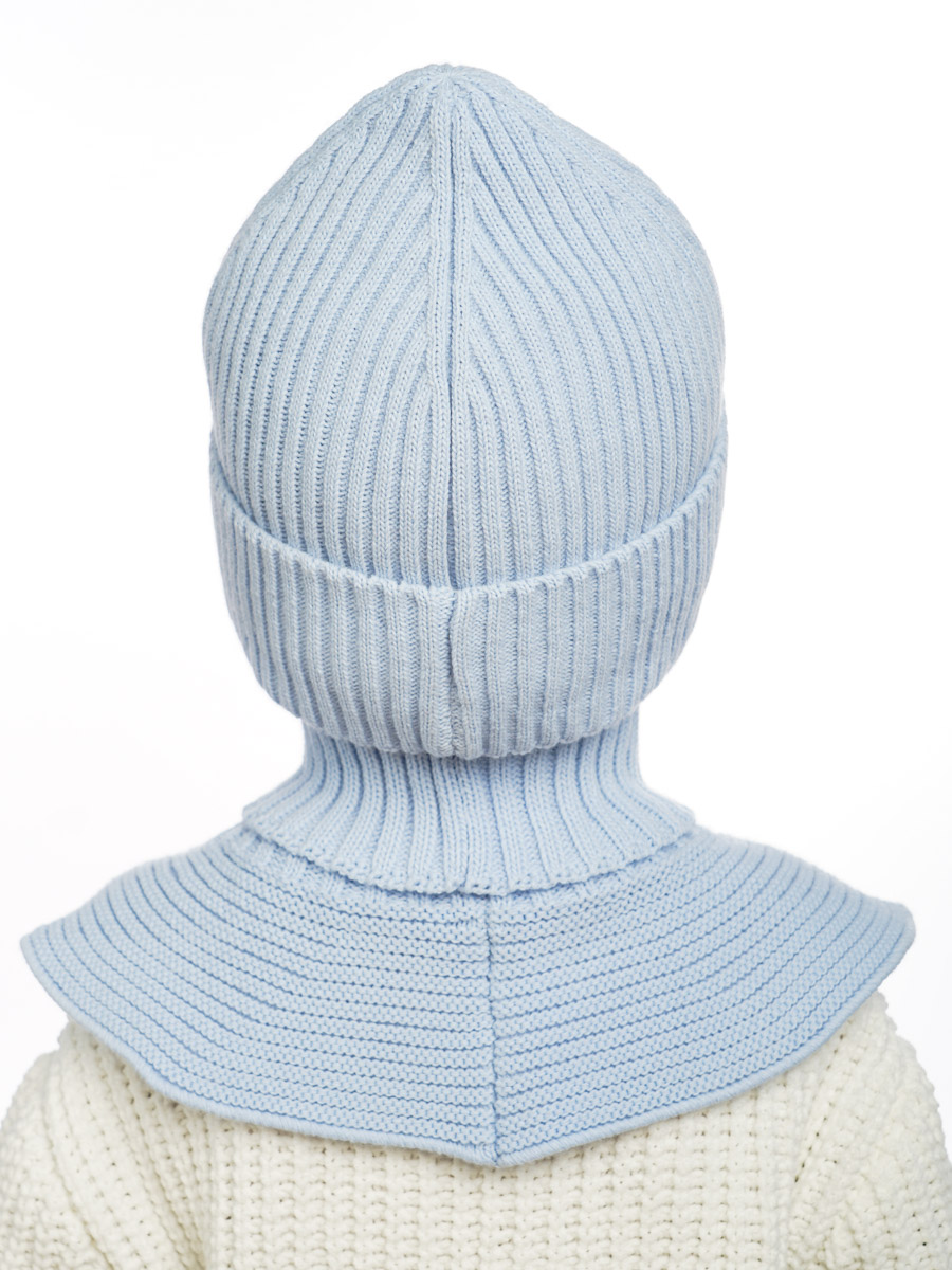 Шапка и снуд ПриКиндер U-W_231241 Цвет: Голубой - фото 12