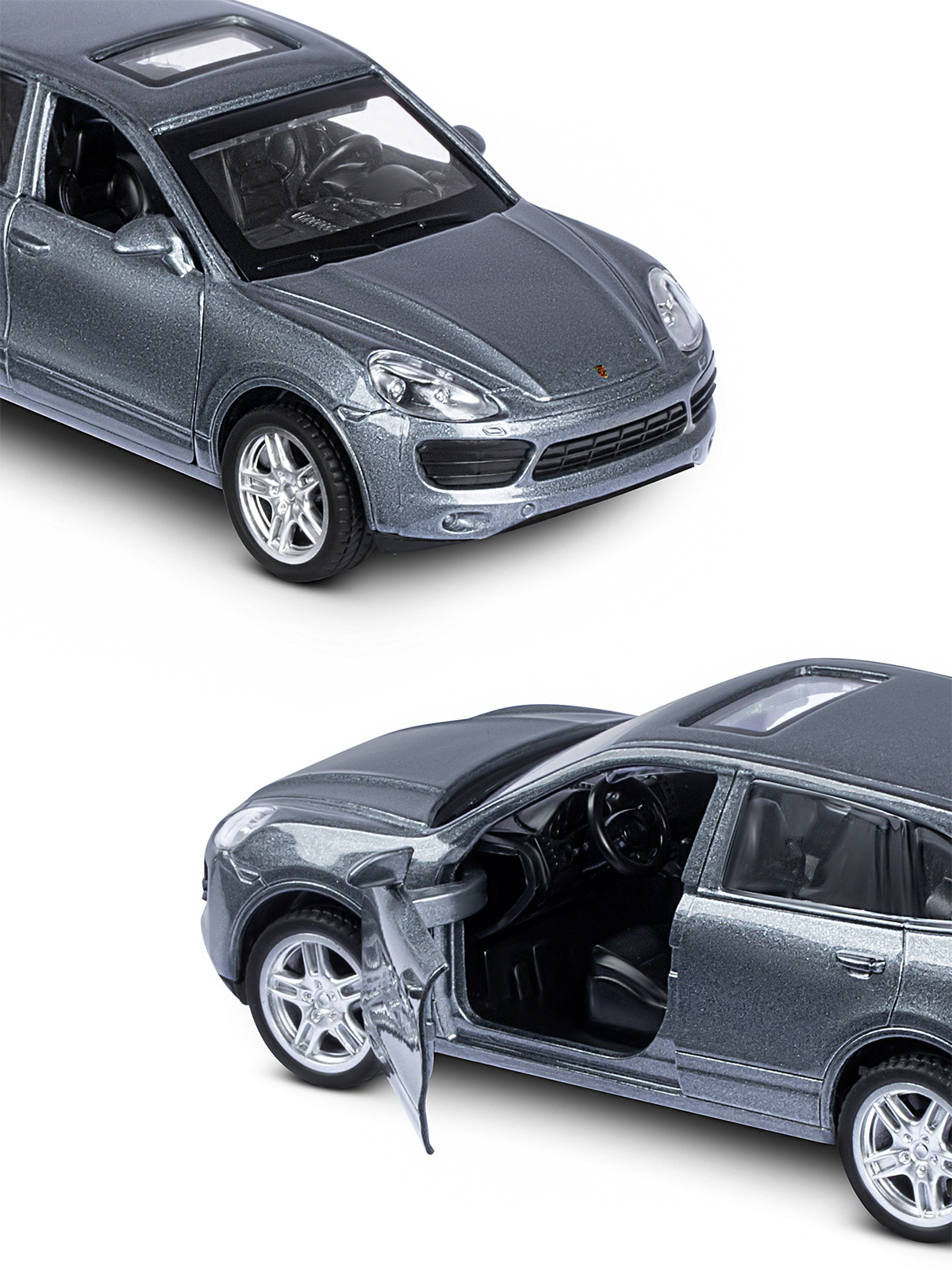 Внедорожник АВТОпанорама Porsche Cayenne S 1:43 JB1251267 - фото 8