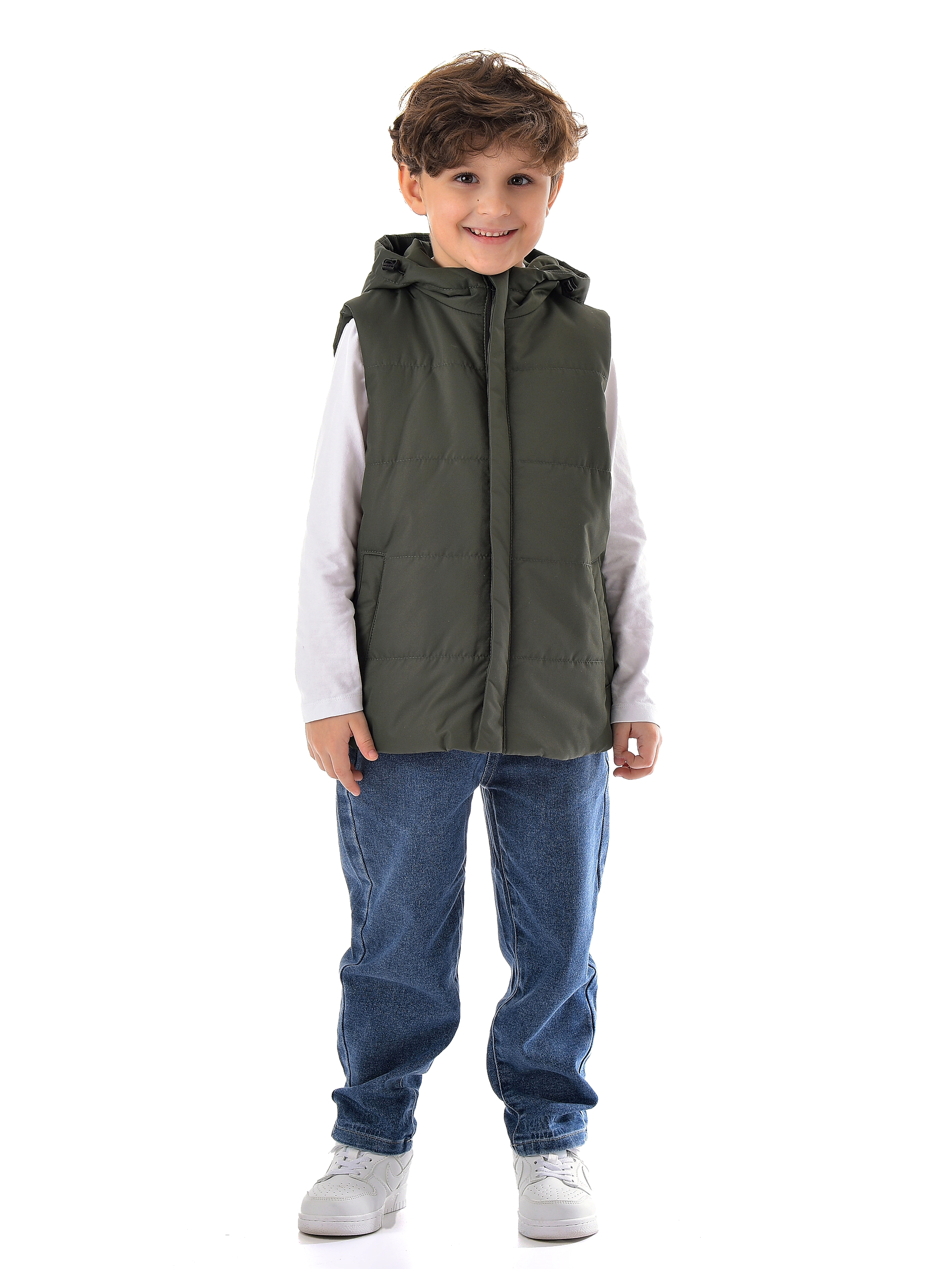 Жилет Rusland 925/хаки - фото 3