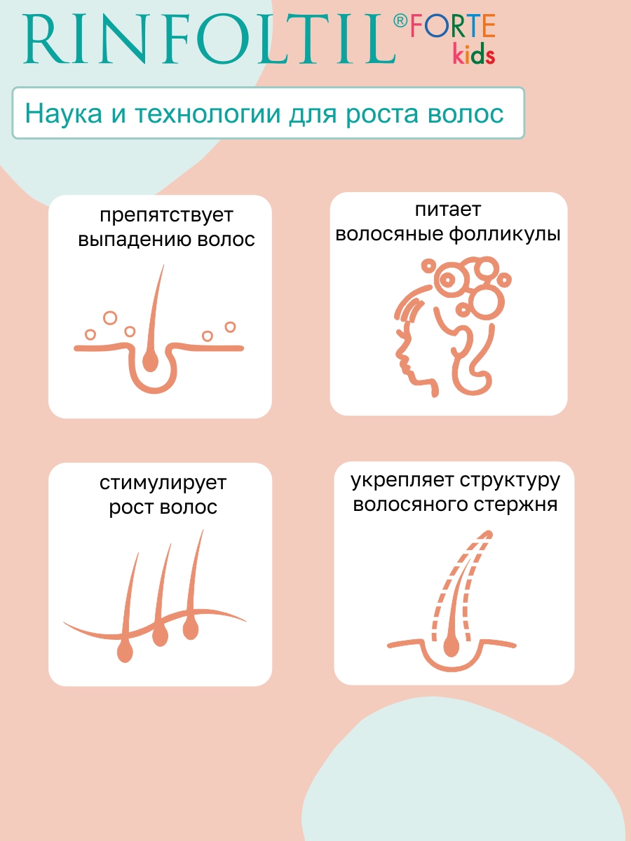 Сыворотка Ринфолтил Для ухода за детскими волосами - фото 3
