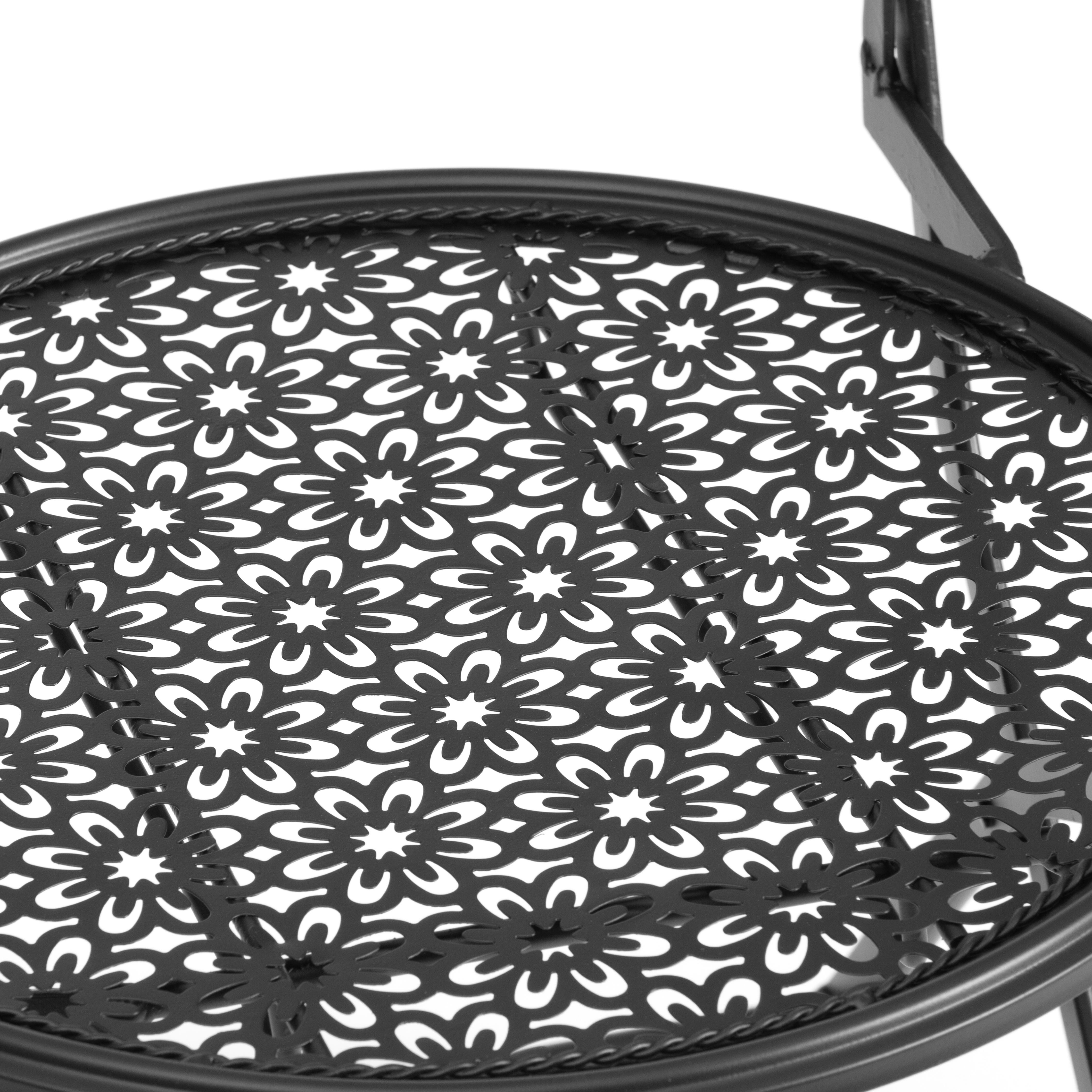 Комплект садовых стульев TETCHAIR Лав Чаир стальной сплав черный 40х47,5х94см - фото 10