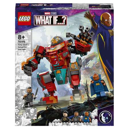 Конструктор LEGO Marvel Super Heroes Железный Человек на Сакааре блочный