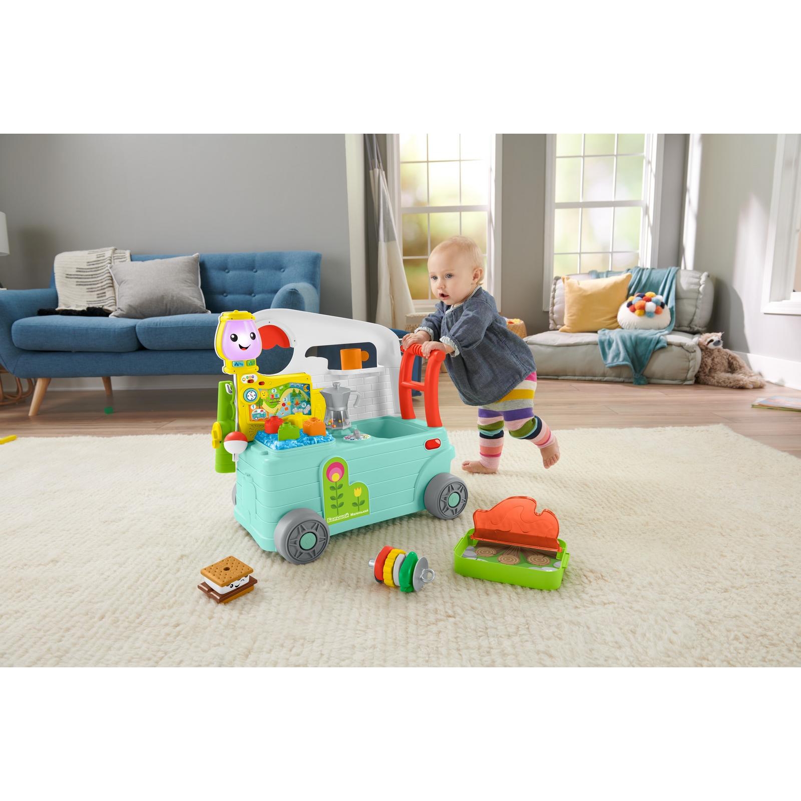 Ходунки Fisher Price Фургончик 3в1 HCK82 - фото 12