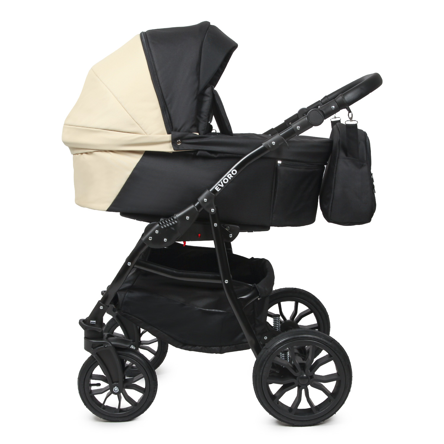 Коляска 2в1 Marimex бежевый - фото 6