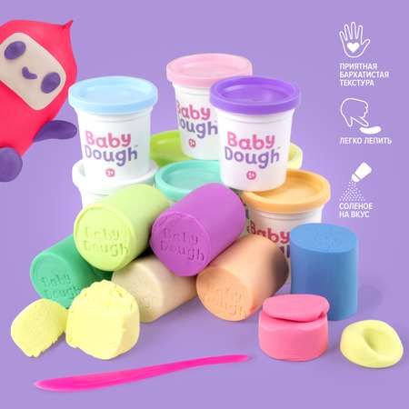 Тесто-пластилин BabyDough 8 цв.