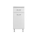 Комод Stella Polar Концепт 36 с корзиной (белый)