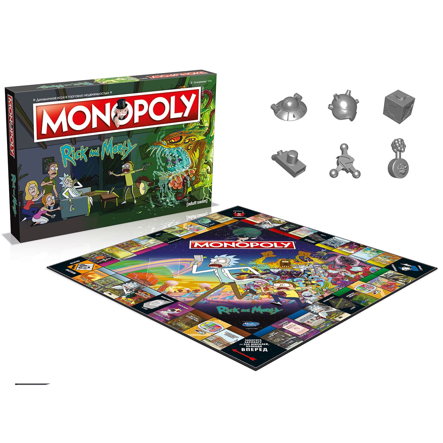 Настольная игра HASBRO (GAMES) Monopoly Rick and Morty - фото 10