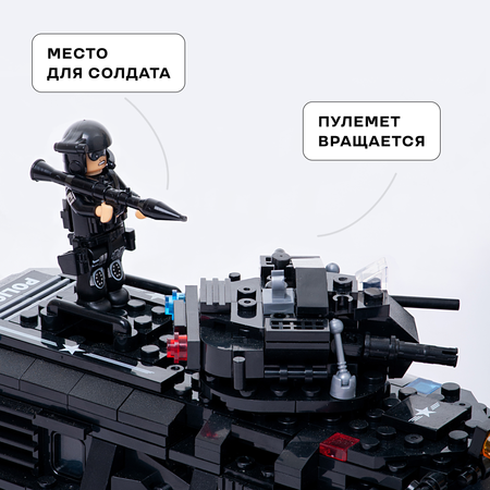 Конструктор Kids Build 677 дет.