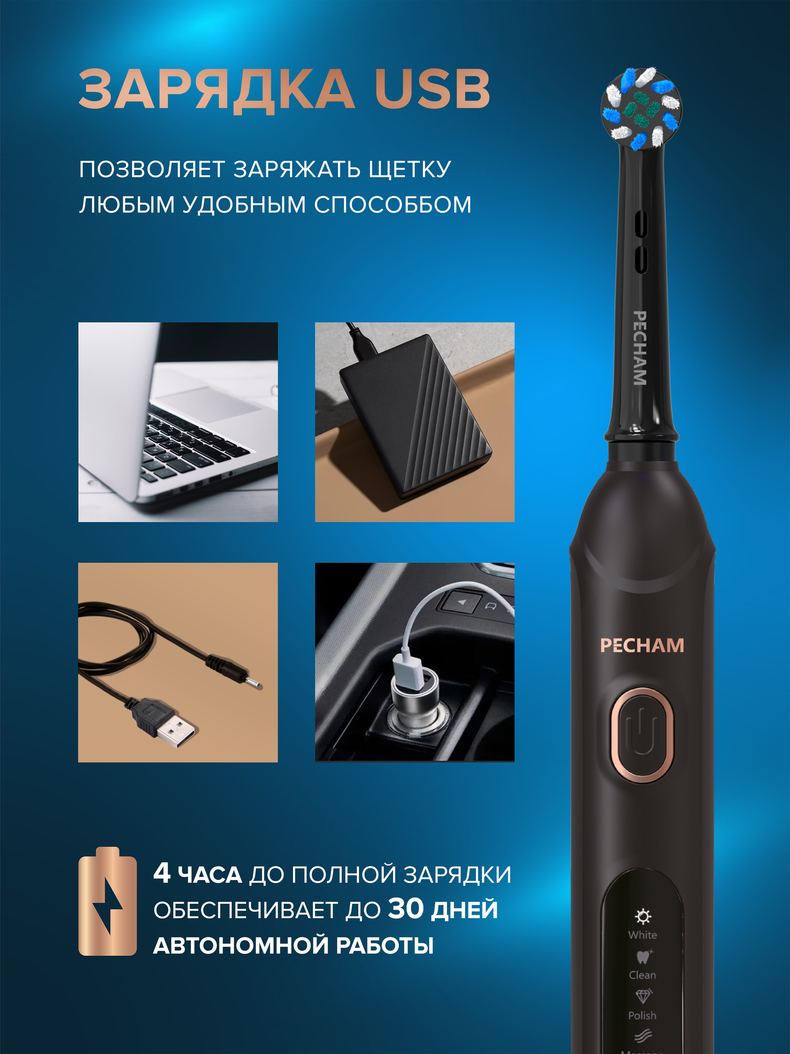 Зубная щетка PECHAM - фото 6