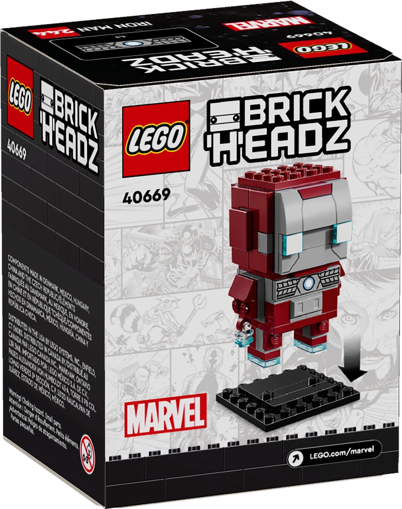 Конструктор LEGO BrickHeadz 40669 101 дет. - фото 1