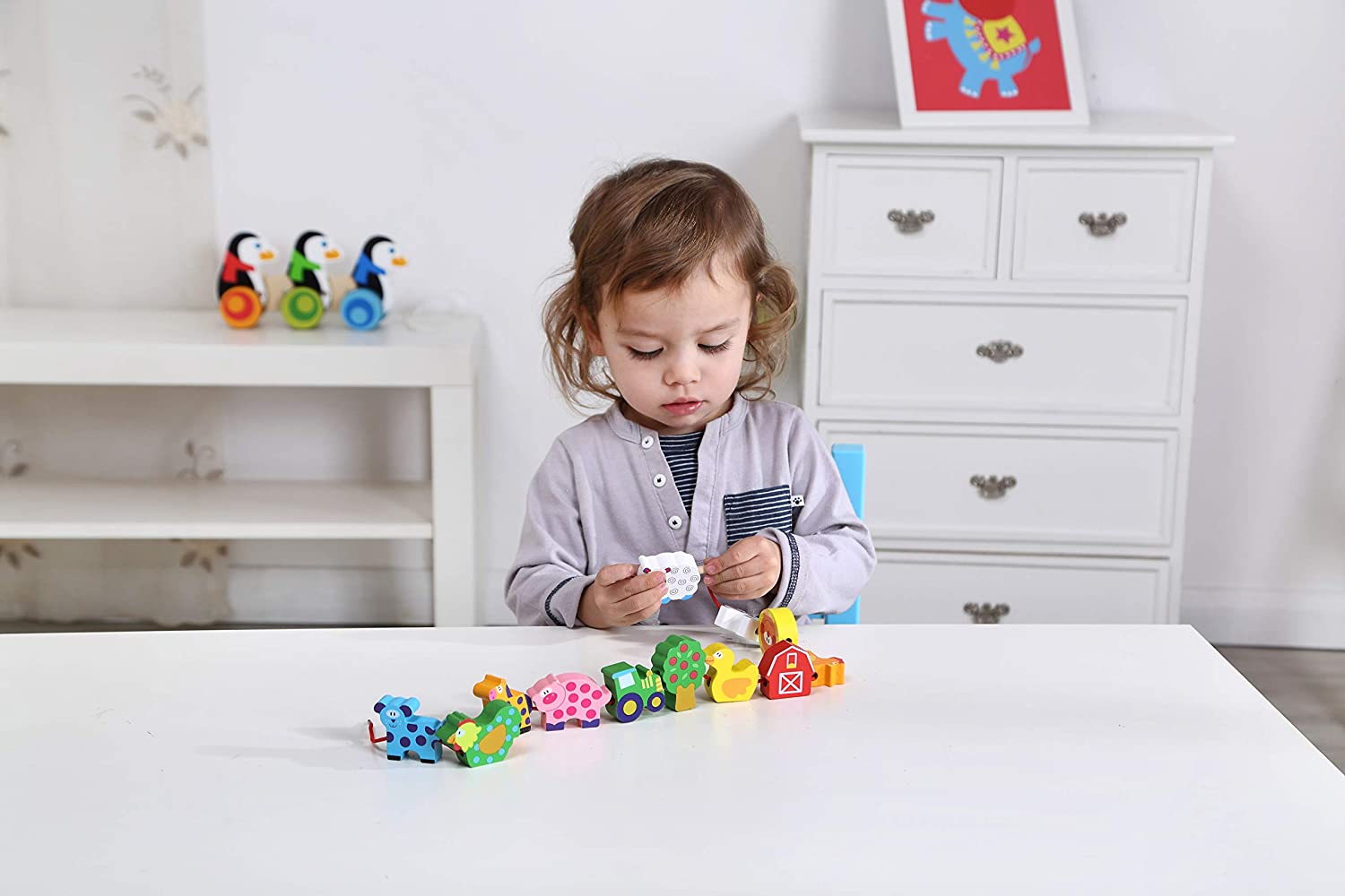 Игрушка Tooky Toy шнуровка - фото 3