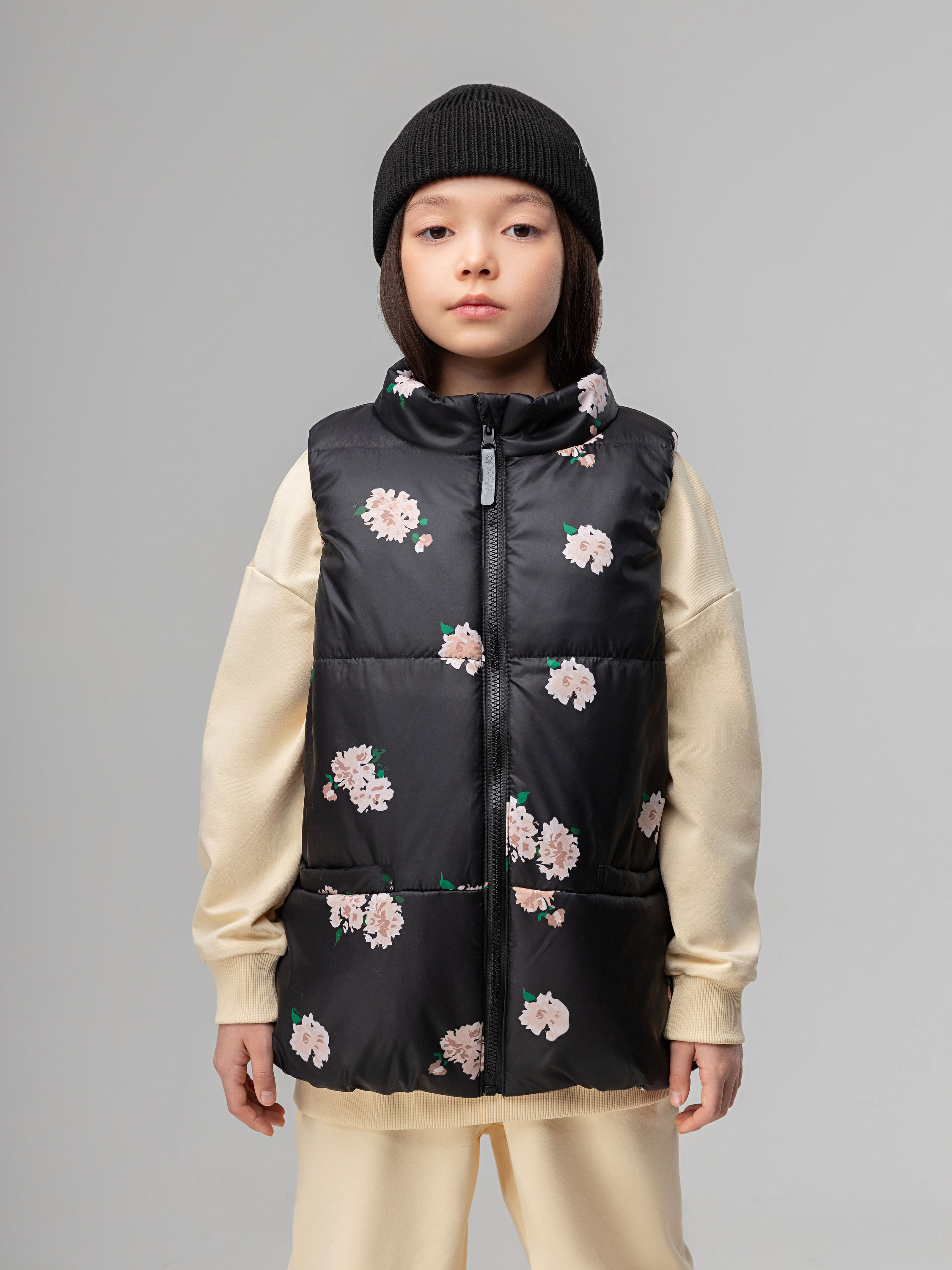 Жилет Bodo 14-84MU_черный (розовый) - фото 7