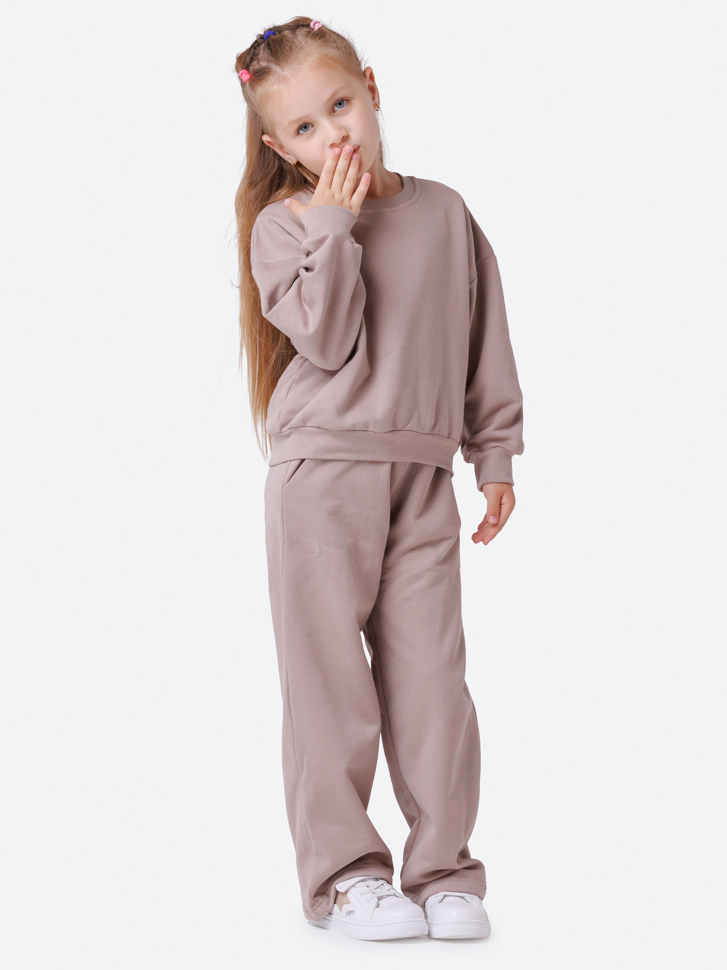 Костюм VEDDI 2262/6038ф-2025- бежевый - фото 1