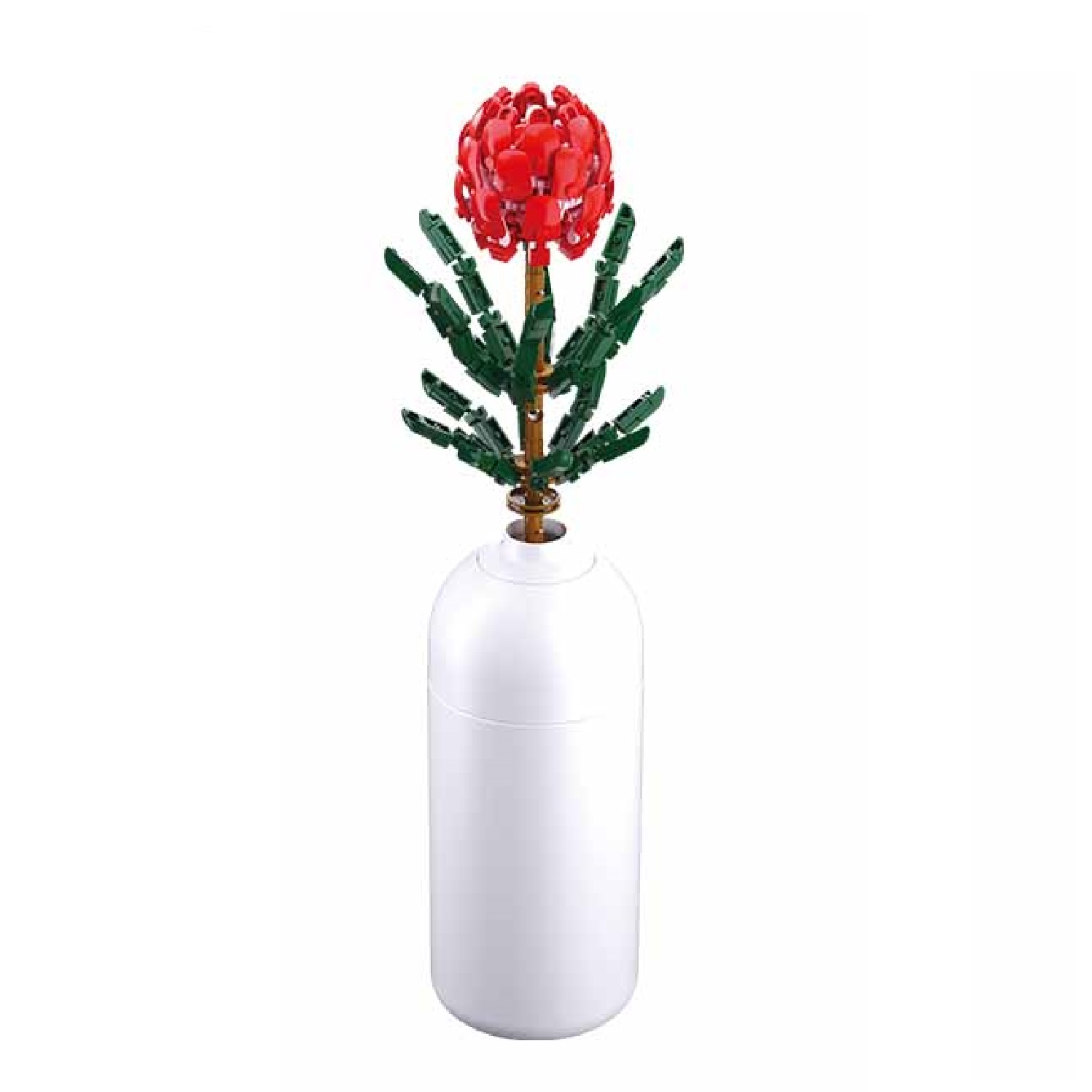 Конструктор SLUBAN Flower Роза в вазе 251 дет. - фото 1