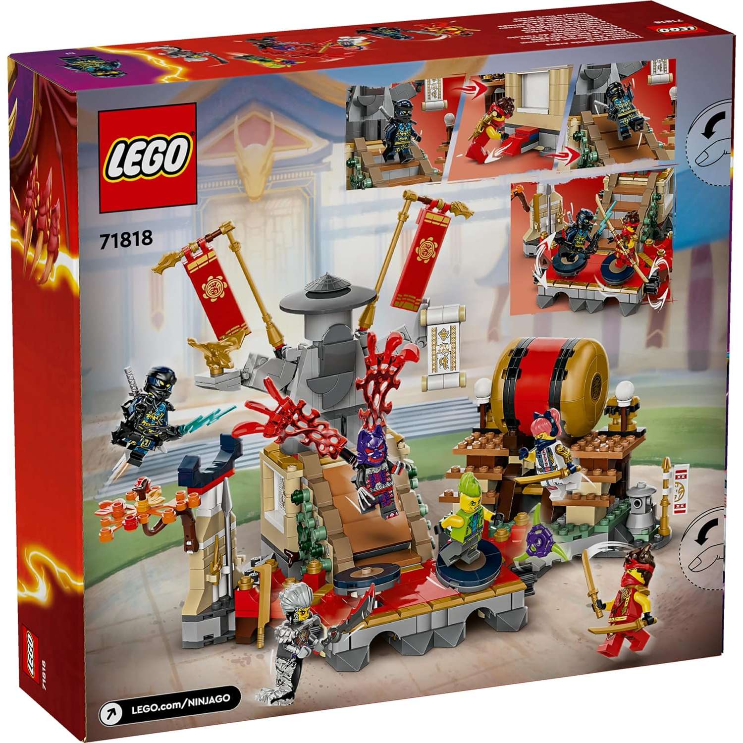 Конструктор LEGO NINJAGO Турнирная боевая арена - фото 6