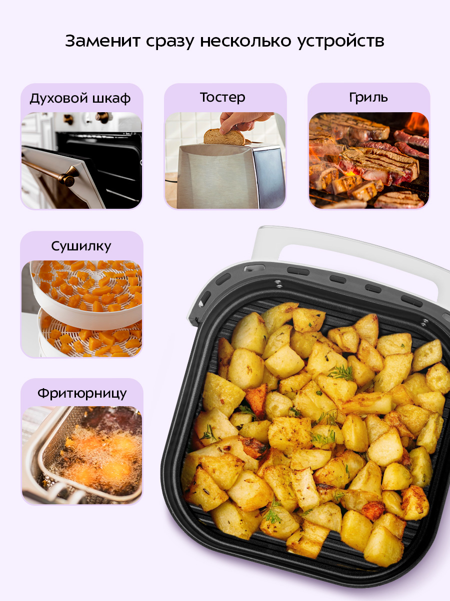 Аэрогриль Kitfort КТ-8150 - фото 3