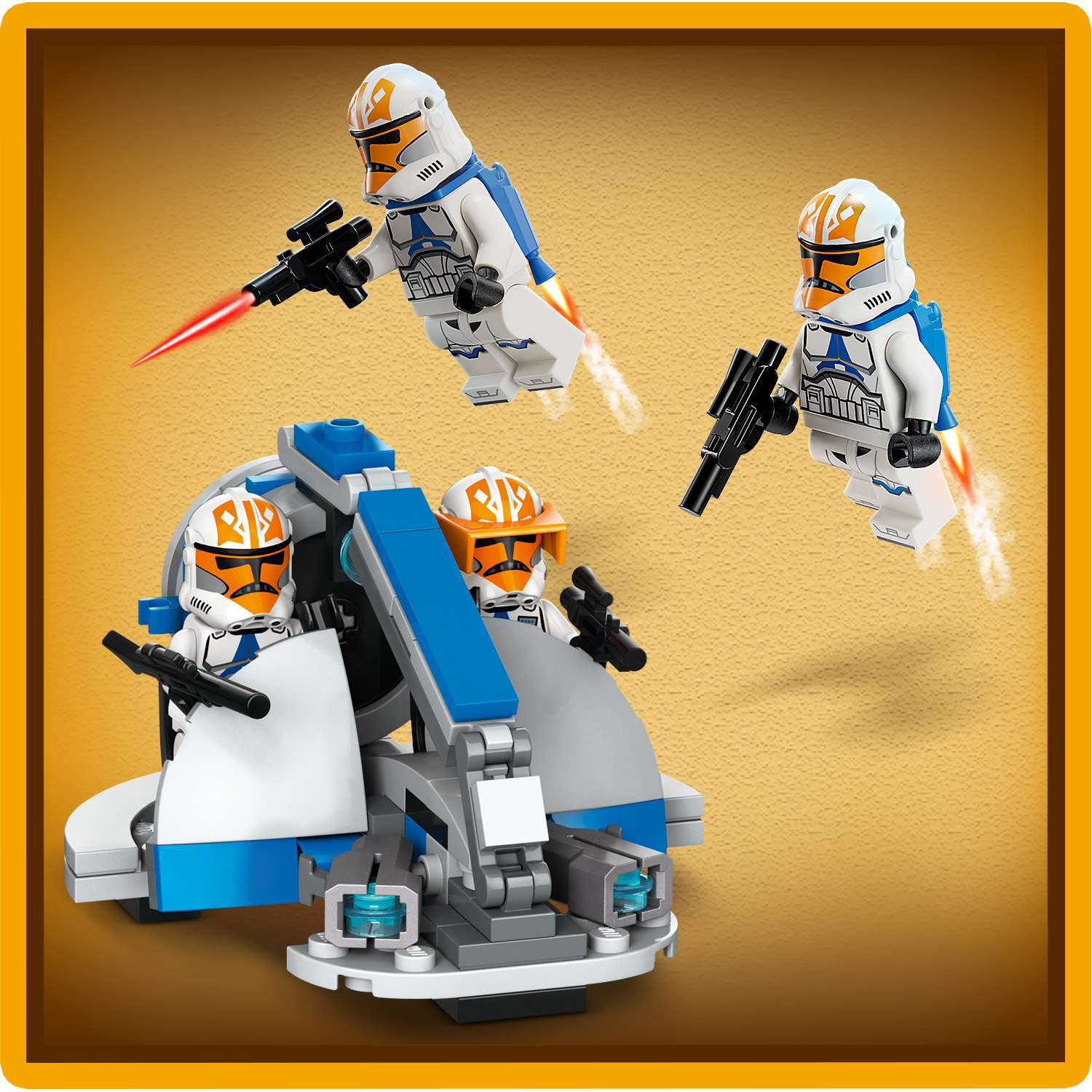Конструктор LEGO Star Wars Ahsokas Clone Trooper 108 дет. - фото 7