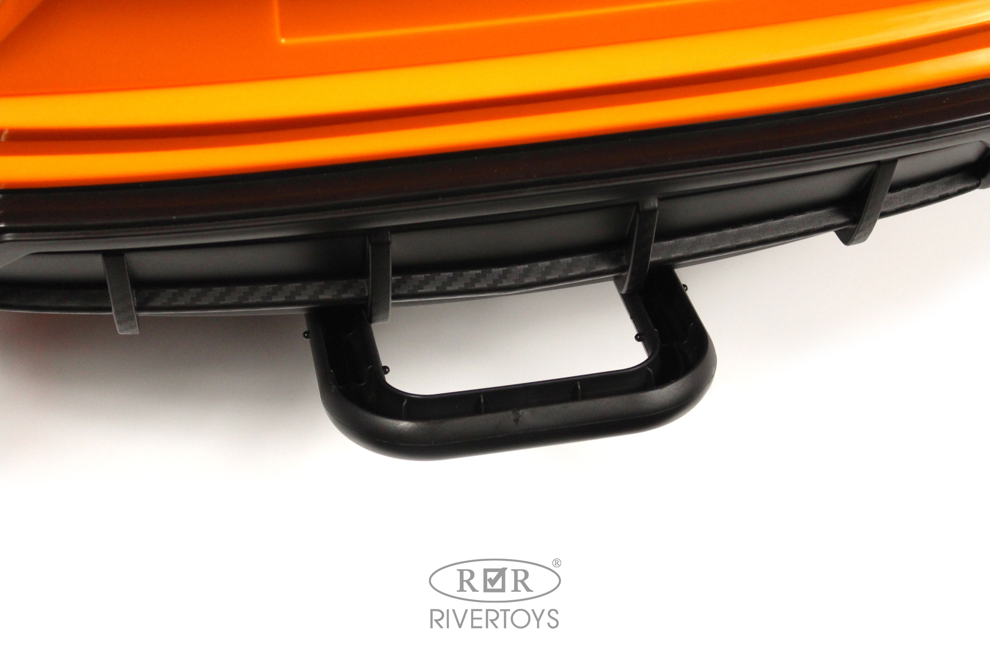 Электромобиль RIVERTOYS E777EE-ORANGE С пультом ДУ - фото 7
