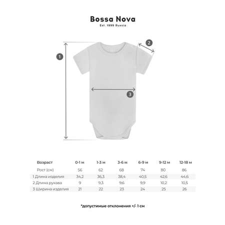 Боди 2 шт Bossa Nova