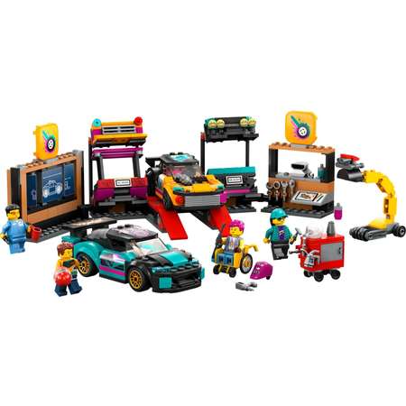 Конструктор LEGO City Гараж на заказ блочный