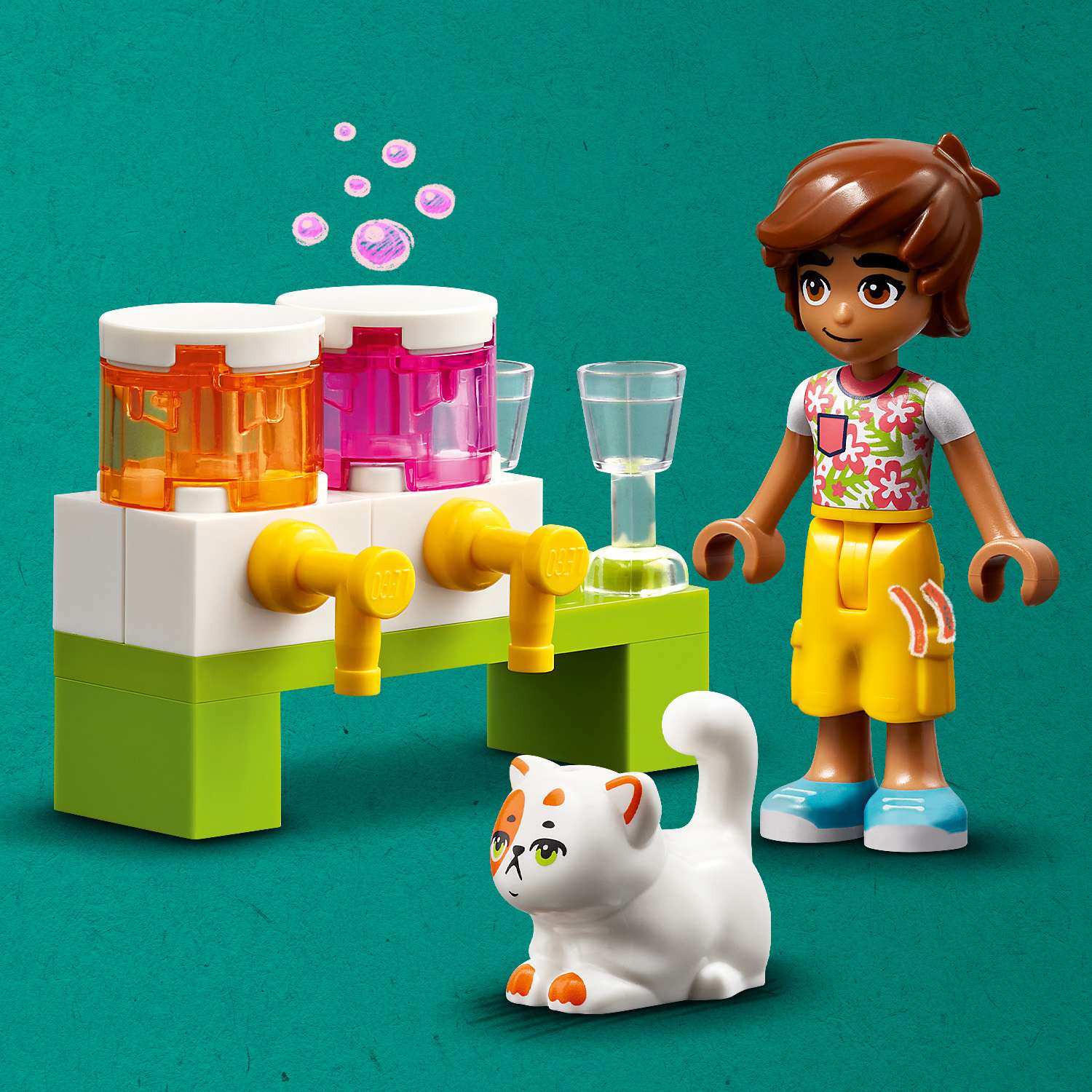 Конструктор LEGO Friends Грузовик для хот-догов 100 дет. - фото 7