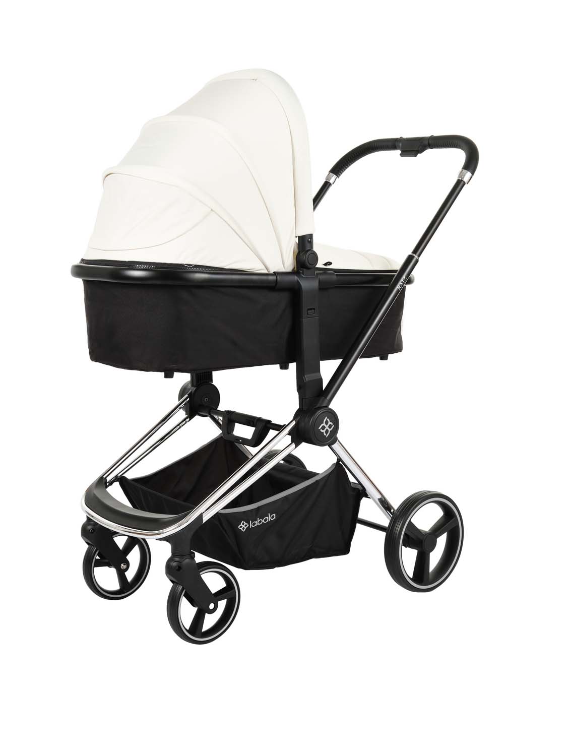 Коляска 2в1 Labala Raiz white - фото 17