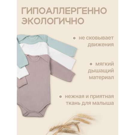 Боди 3 шт MomKid