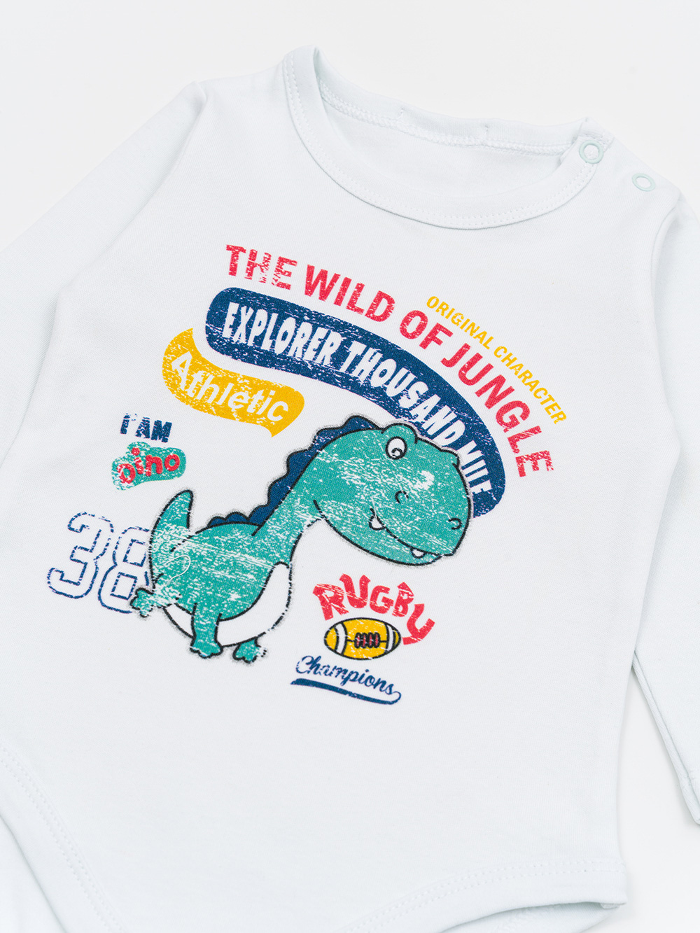 Боди Linas baby 1904-9 Белый - фото 2