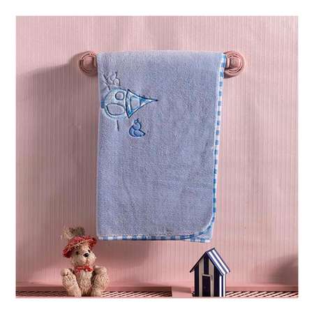 Плед велсофт Kidboo Lovely Birds 80*120 см Синий