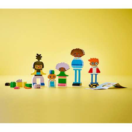 Конструктор LEGO DUPLO Сборные человечки блочный