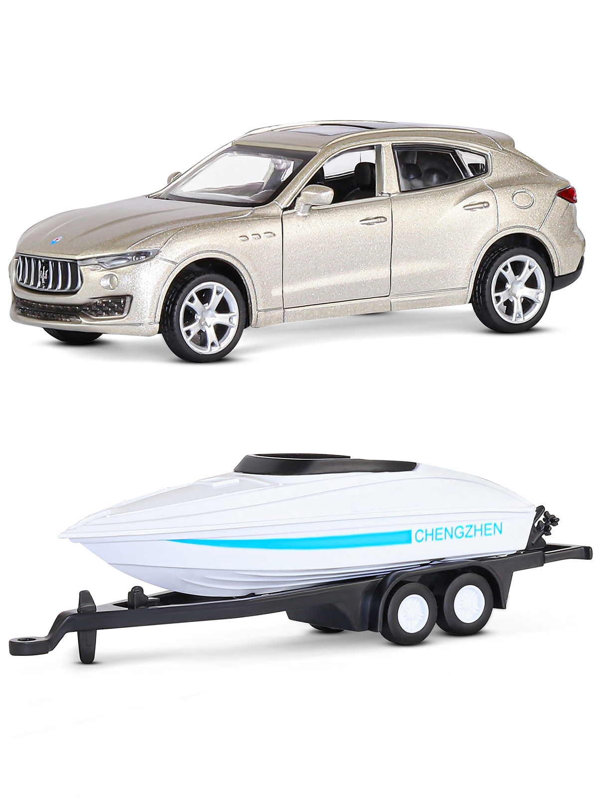 Автомобиль АВТОпанорама Maserati Levante 1:43 JB1251173 - фото 11