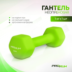 Гантель неопреновая 1 кг 1 штука