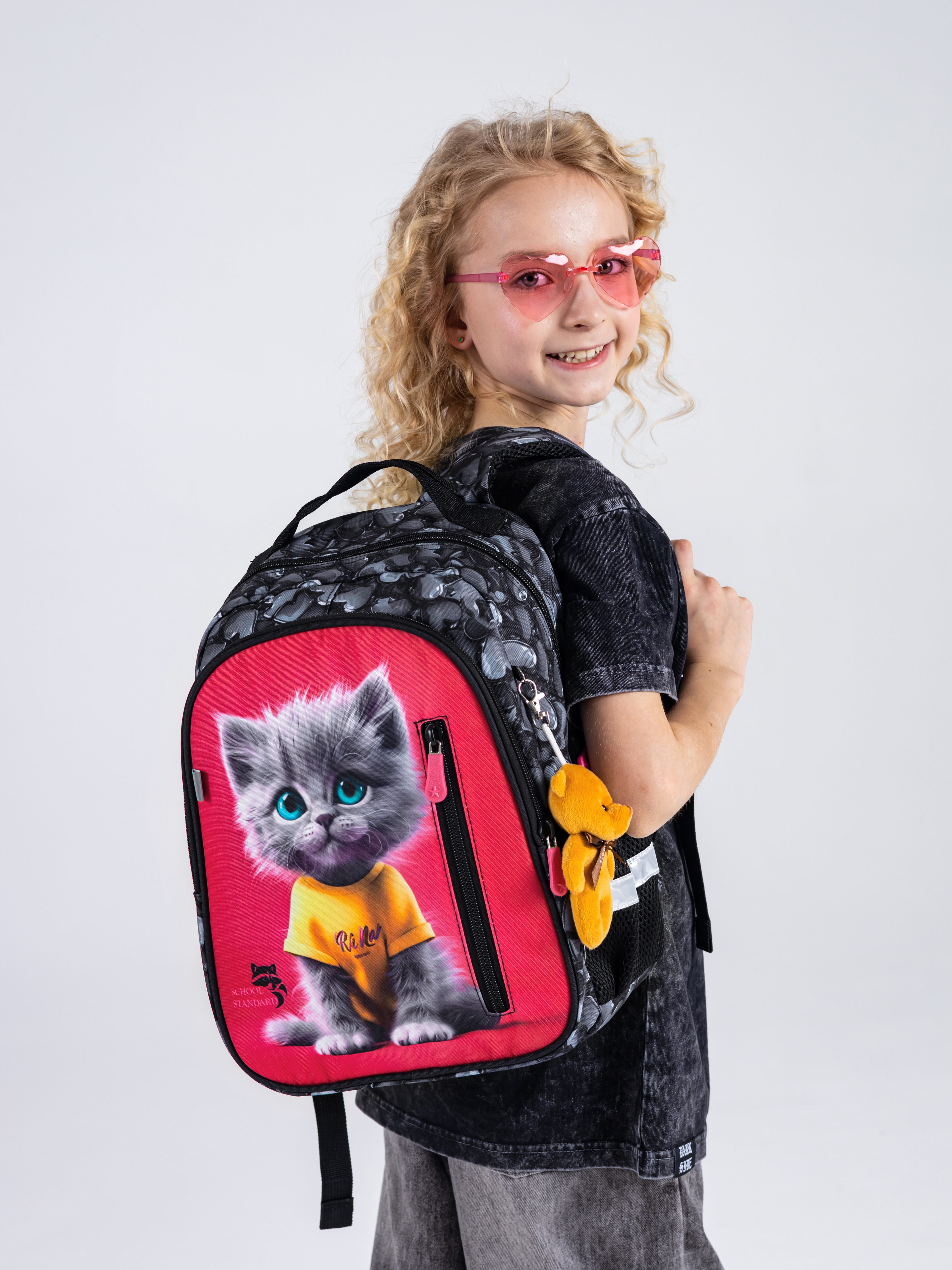 Рюкзак School Standard первокласснику набор 4 в 1 - фото 4