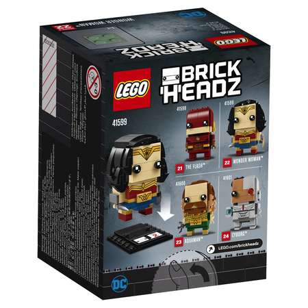 Конструктор LEGO BrickHeadz блочный