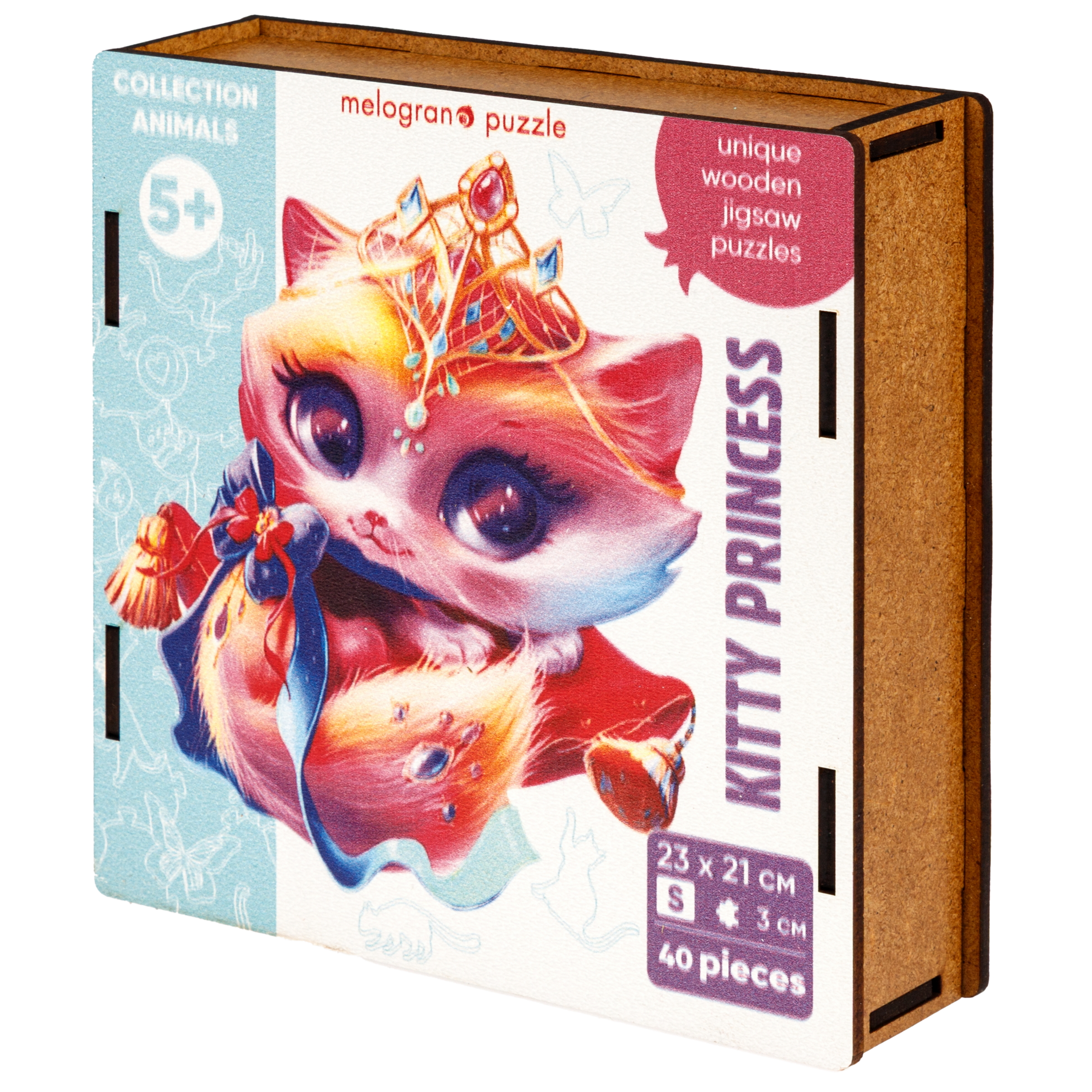 Пазл Melograno puzzle деревянный - фото 5