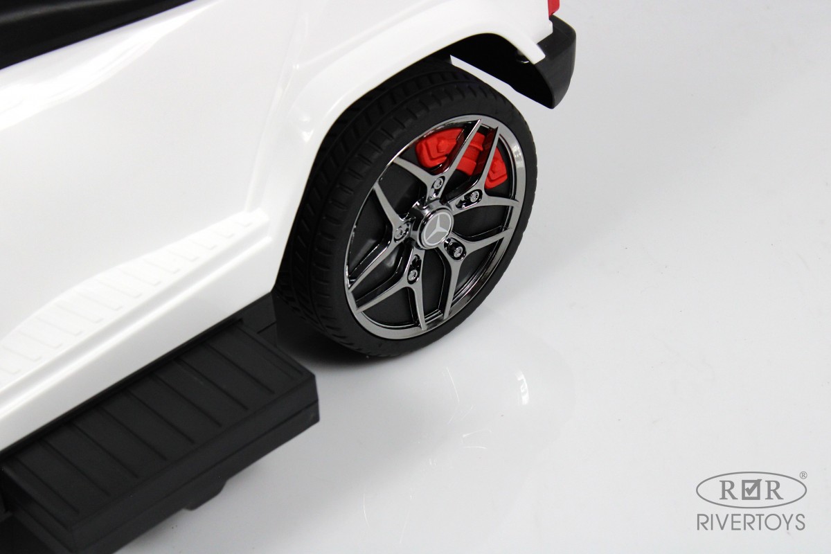 Электромобиль RIVERTOYS Mercedes Z001ZZ-A-WHITE-DIAMOND С пультом ДУ - фото 16