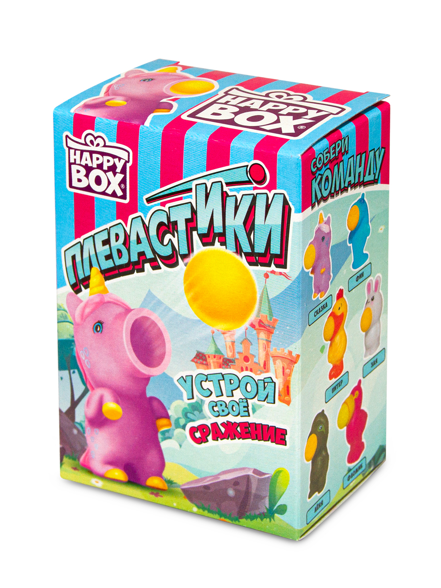 Леденцы с игрушкой Сладкая сказка Happy box Плевастики 30г - фото 2