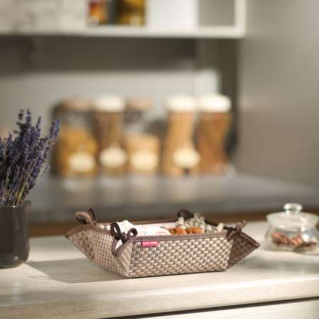 Хлебница CASY HOME 20х13х7см коричневая ВВ-021