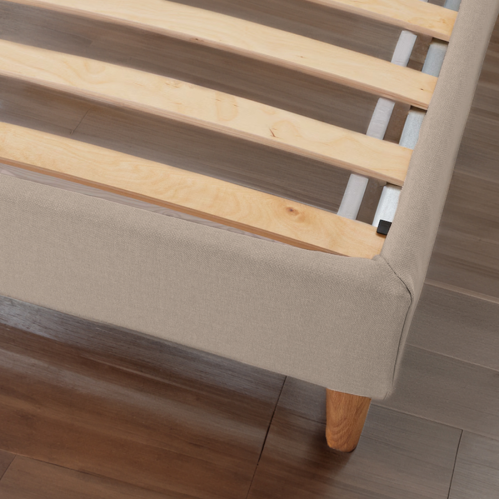 Кровать IKEA Иданас (бежевый) - фото 11