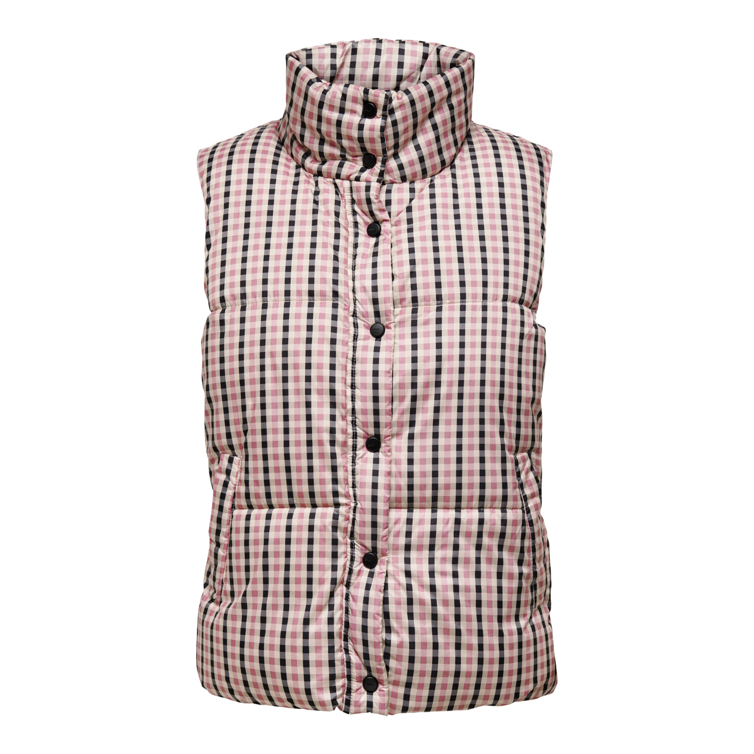 Жилет ONLY 15237196/Pink Tint/BLACKHEATHERROSETAUPEGRAY - фото 1